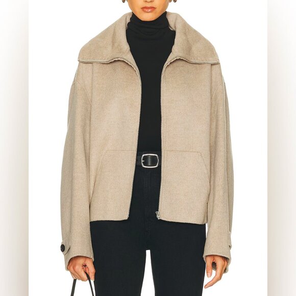 ACNE STUDIOS Olemmy Wool & Cashmere Jacket - Picture 2 of 12